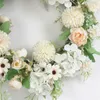 Couronnes de fleurs décoratives série Mori guirlande colorée Simulation guirlande porte fenêtre décoration de mariage PLD