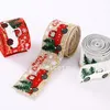 Juldekorationer En Reel 5m Färg Bil Tryck Silk Ribbon Julband Dekoration T2i52470