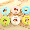 Creatieve munten Purs Mini Portable Round Round ritsje oortelefoontas Cartoon Coin Key opbergtas