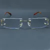 Transparante Brillen Mens Merk Optisch Frame Luxe Designer Carter Eye Glass Big C Clear Eyewear Frames 29nu