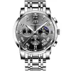 Benkada New Waterproof Men 's Watch Quartz Steel Watches Hot-Selling Brand Domineering Wristwatch Movement Fashion Style