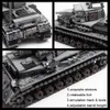 Городской немецкий танк модель IV модель бронированного танка, строительство пистолета, военные военные армейские солдаты Bicks Toys Gifts для детей для детей Q0624