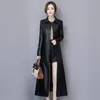 Women Sheepskin Coat Autumn Winter Fashion Keep Warm Long Jacket Thicken Genuine Leather Suede Outerwear Female 210430