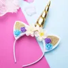 Meisjes Bloem Kat Oren Leuke Hoofdbanden Kinderen Hoofddeksels Po Props Party Haar Hoepel Haarbanden Kids Accessoires A304