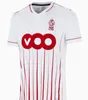 100 년 표준 Liège Raskin 축구 유니폼 2021 22 R.Standard Liege Laifis vanheusden Carcela Maillots 드 발 아마 앨라 Lestienne 축구 셔츠 키트