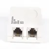 Filtre séparateur de ligne téléphonique pour Modem haut débit ADSL, adaptateur RJ11 RJ45, blanc, nouveau