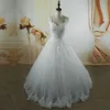 2022 White Ivory Dress pearls Wedding Dresses with lace bottom for brides dress plus size 2-26W