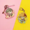 Anime Genshin Impact Cosplay Chibi Hutao Xiao Ganyu Keychain Venti Albedo Cute Character Car Pendant Fans Collection Props Y07284066654