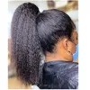 Diva1 afro-américaine Yaki crépus droite 360 frontale perruque de cheveux humains pré plumé avant pour les femmes noires 130 %