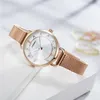 Sinobi Alta Qualidade Moda Mulheres Luxo Diamante Relógios Elegantes Pulseira Relógios Feminino Relogio Feminino Montre Femme Presente Q0524