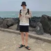 Pantaloncini a vita media solidi da uomo Pantaloncini da uomo estivi allentati dritti coreani H1210