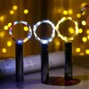 Strings LED Wine Bottle Lights String Battery Powered 1M 2M Fairy Lamp For Bistro Bar Valentine Xmas Wedding Party Garland Decoration