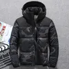Camouflage Luxury Mens Giacche Face North Piumino con cappuccio con lettera Cappotti invernali di alta qualità Sport Unisex Parka Top Abbigliamento M-3XL