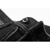 Enjeolon Мужские джинсы бренд черные мужчины мода длинные брюки джинсовые брюки одежда плюс размер KZ6141 210716