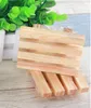 Fabryczne bambusowe mydło danie ręcznie wykonane uchwyt łazienkowy naturalny drewniany taca na talii prysznic wanna, rzemiosło do kuchni