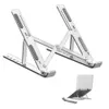 Datortillbehör Bärbar bärbar dator Stativ Justerbar Bracket Aluminium Foldbar Notebook Support Base Tablet Desktop Holder 1XBJK2105