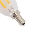 Żarówki 10 SZTUK E12 4W C35 Clore Ściemniane Świecę LED Light AC120V Ciepłe białe 2700k Vintage Edison Filam Lampy Żyrandol