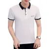 Koszulka polo Mężczyźni Solidne Turn-Down Collar Odzież Letnie Koszulki Golf Tenis Polos Casual Harajuku Camisa Polo Masculina Topy 210518