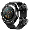 T92 Bluetooth Headset Smart Watch TWS Trådlös Bluetooth hörlurar Klockor 2 i 1 Hjärtfrekvens Varning Body Temperatur Sport Smartwatch med Retail Box