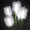 Decoratieve bloemen kransen aangepast LED-vezel optische riet licht buiten 5 hoofd haar gazon regendicht park vierkant