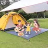 Tarre de camping étanche Épaississement de pique-nique Tapis de pique-nique Tente de tampon durable Complet Sun Canopy Terrain de tache pour randonnée
