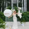 Party Decoration Square Wedding Whited Iron Grid Arch Screen Frame Artificial Flower Shelf Stage Fteardrop Stack6862677