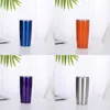 NIEUWE!!! 304 roestvrijstalen vacuüm tumbler fles auto mok draagbare 20oz effen kleur ijs meester mokken koud bier EE0215