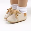 First Walkers Multi-color Baby Infant Classic Fashion Sneakers Lace Up Sport Shoes For Borns Soft Cotton Sole Crib Toddler Prewalkers