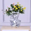 Vases Resin Vase Home Decor Flower Pot Sculpture Room Decoration Jewelry Stand Necklace Display European Art Statue Model