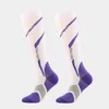Chaussettes de compression pour hommes femmes infirmières médicales athlétique voyage sport course genou chaussette haute