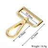 Tassen riem gespen metalen kreeft sluiting voor handtas sleutelhanger swivel trigger clips snaphaak DIY accessoire