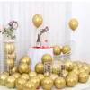 50st Rose Gold Metal Balloon Grattis på födelsedagen Party Decoration Wedding Bedroom Background Wall Balloon Pab12090