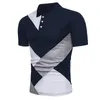 Polo -skjortor som jaktar fiske herr thirt Johann Zarco nr 5 topp tees militär stil kort ärm tröja kontrastfärg polo