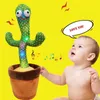 Jouet Cactus dansant pour le corps avec chanson, en peluche, pour enfants, plante en peluche, musique secouante, 21080464279624329684