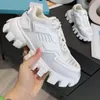 Lüks marka Tasarımcı Erkek Kadın Rahat Ayakkabılar Cloudbust Thunder Örme Sneakers Boy Sneaker Hafif Kauçuk Taban 3D Eğitmenler Kutu Boyutu 35-46 ile En Kaliteli