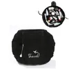 Sacs à cosmétiques étuis femmes sac à cordon voyage stockage maquillage organisateur femme maquillage pochette Portable dame ronde trousse de toilette trousse de beauté