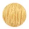 Giorno Giovanna Wig JoJo Bizarre Adventure Cosplay Golden Braided Oversizeed Curls Halloween Party Party Prezentacja Cap Y0913196y