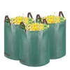 500L/300L Large Capacity Heavy Duty Garden Waste Bag Woven Rubbish Bags Yard Bins Storage 211215