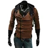 Zipper Cardigan Hoodies Men Fashion Hooded Sweatshirts Spring Spring Sportswear Long Sleeve Slim Tracksuit Jacket