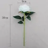 30cm 싱글 헤드 모란 장미 가짜 꽃 장식 인공 꽃 가지 웨딩 파티 장식 액세서리 홈 장식