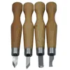 Set di utensili manuali professionali 12 pezzi Scalpelli per intaglio del legno Set di strumenti per coltelli per l'intaglio del legno Lavorazione dell'argilla Cera Arti Artigianali Taglierina Lavorazione del legno