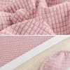 Stuhlabdeckung Dining Cover Jacquard Spandex Slipcover Protector Case Polar Fleece atmungsaktive elastische Farbe