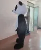 Alta Qualidade Panda Panda Bear Mascot Traje Halloween Natal Fantasia Vestido Dos Desenhos Animados Personagens Personagens Terno Carnaval Unisex Adultos Outfit