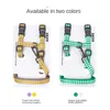 Colares de gato lidera camuflagem h-shaped harness leash saia acessórios pequenos cão