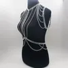 Chains Gold Sexy Body Jewelry Women Necklaces & Pendants Tassel Alloy Punk Long Necklace 2021 Designer Female Fashion BY2062396