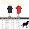 Animal de estimação cão roupas filhote de cachorro casaco de inverno warmecacket impermeável reflexivo dogface pet roupas roupas para pequenos cães grandes 211106