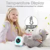 Kids Wekker Digitale Wakker worden met 5-kleuren Verwisselbare nachtlampje Indoor Temperatuur NAP-timer Baby Childrens Sleep 210804