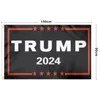 Trump 2024 Flaggen Wahl Frauen für Trump 3 x 5 Fuß 100D Polyester 150 x 90 cm Banner für Präsidentschaftswahlflaggen DHL-Versand