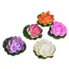 10 CM Schöne Künstliche Blume Schwimmenden Wasser Teich Lotus Für Weihnachten Ornament Hochzeit Party Dekoration Lieferungen