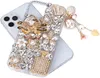 소녀 여성 3D 고급 전화 케이스 iPhone 15 14 12 13 11 Pro Max Xr Sparkle Glitter 다이아몬드 크리스탈 모조 다이아몬드 매력 펜던트 보호 커버